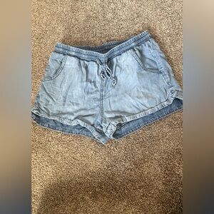 Universal Thread Light Blue High Waist Shorts